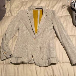 Zara women’s gray blazer